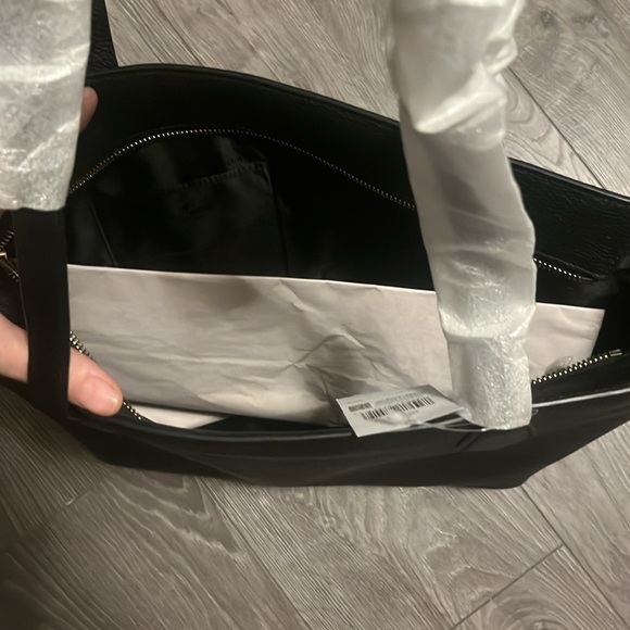 NWT Kate Spade black pebble leather tote Leila - Picture 6 of 8